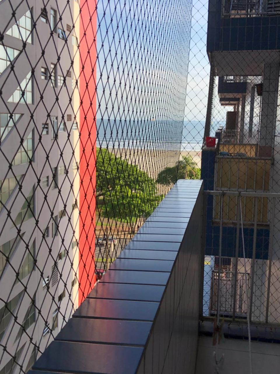 Apto Gonzaga Frente Ao Mar Wi-Fi Сантос Екстериор снимка